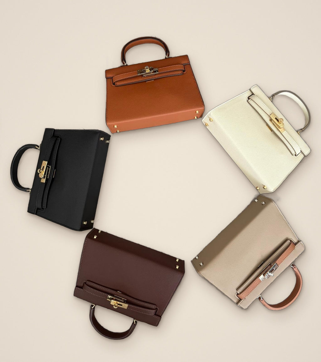 Les cinq coloris du Milano 22 : Havana, Brown, Kaki Brown, Black et White